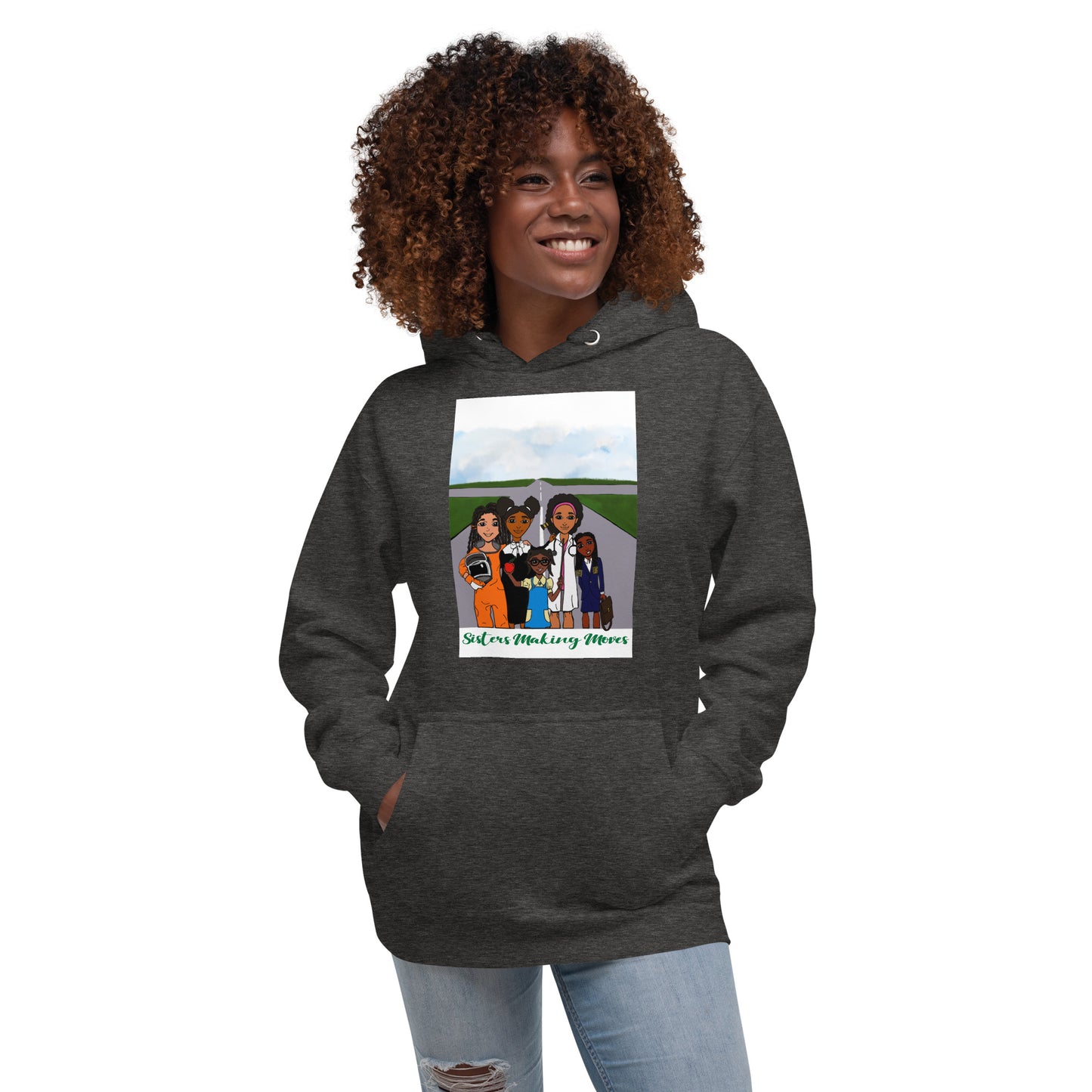 Sisters Making Moves, Adult Sweatshirt Hoodie | Igniting the Entrepreneurial Spirit