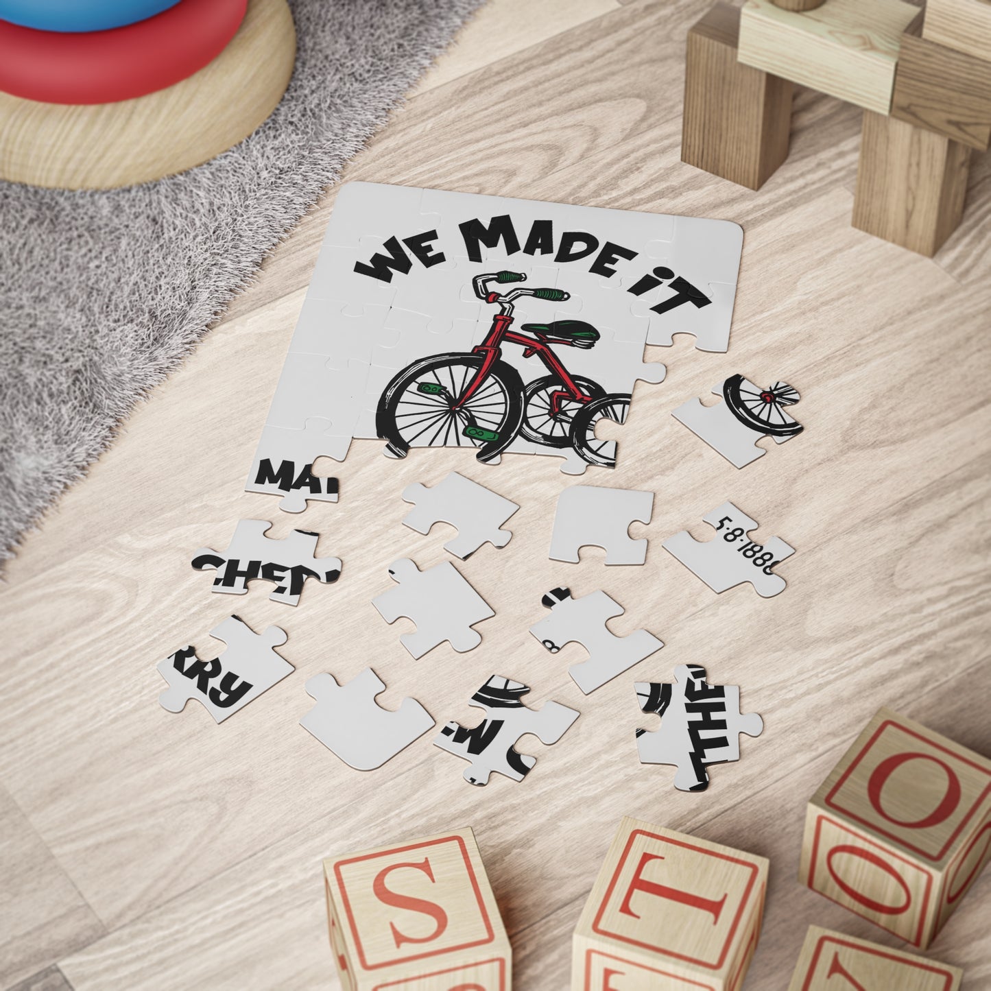 Tricycle Kids' Puzzle, 30-Piece