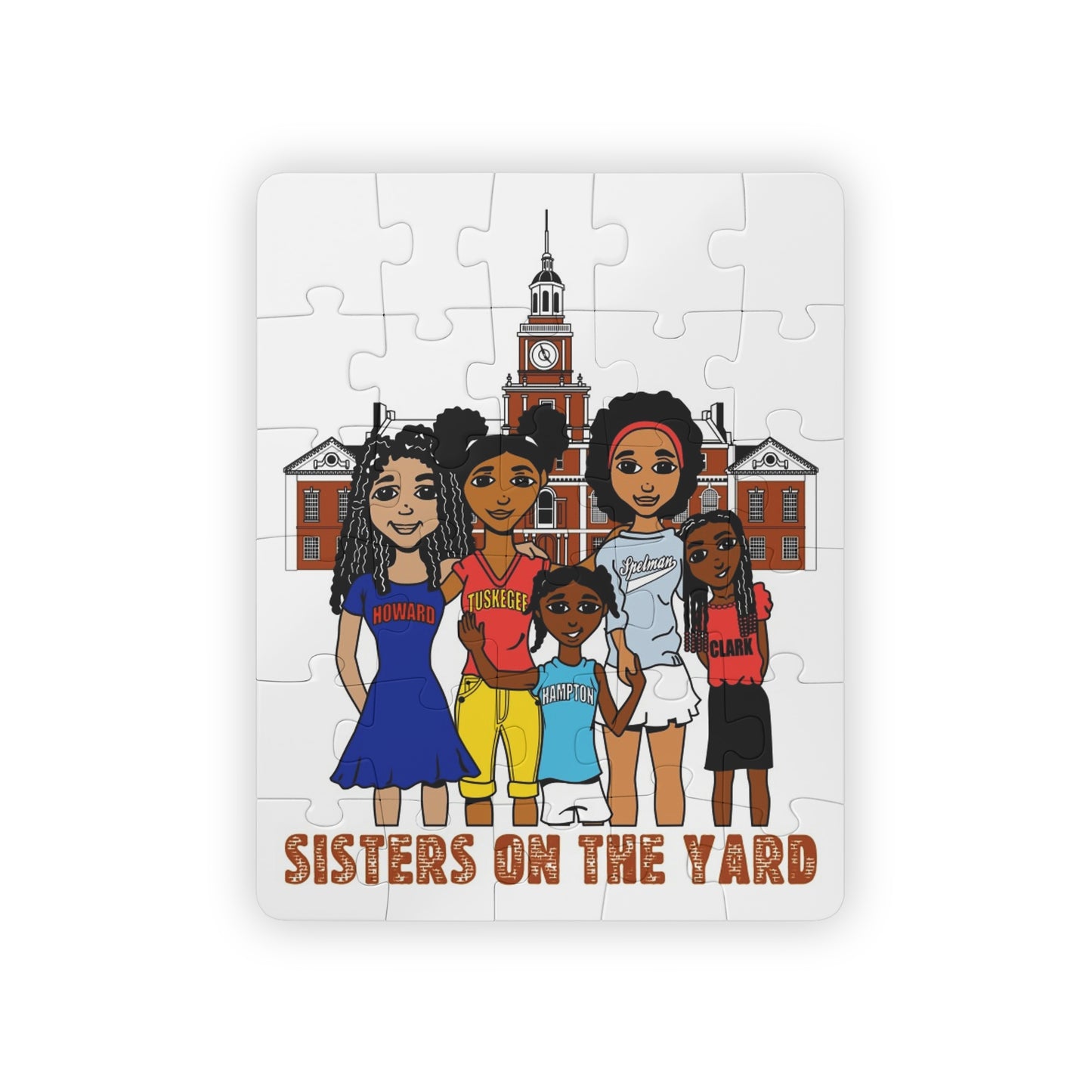 Sisters on the Yard Kids' Puzzle, 30-Piece