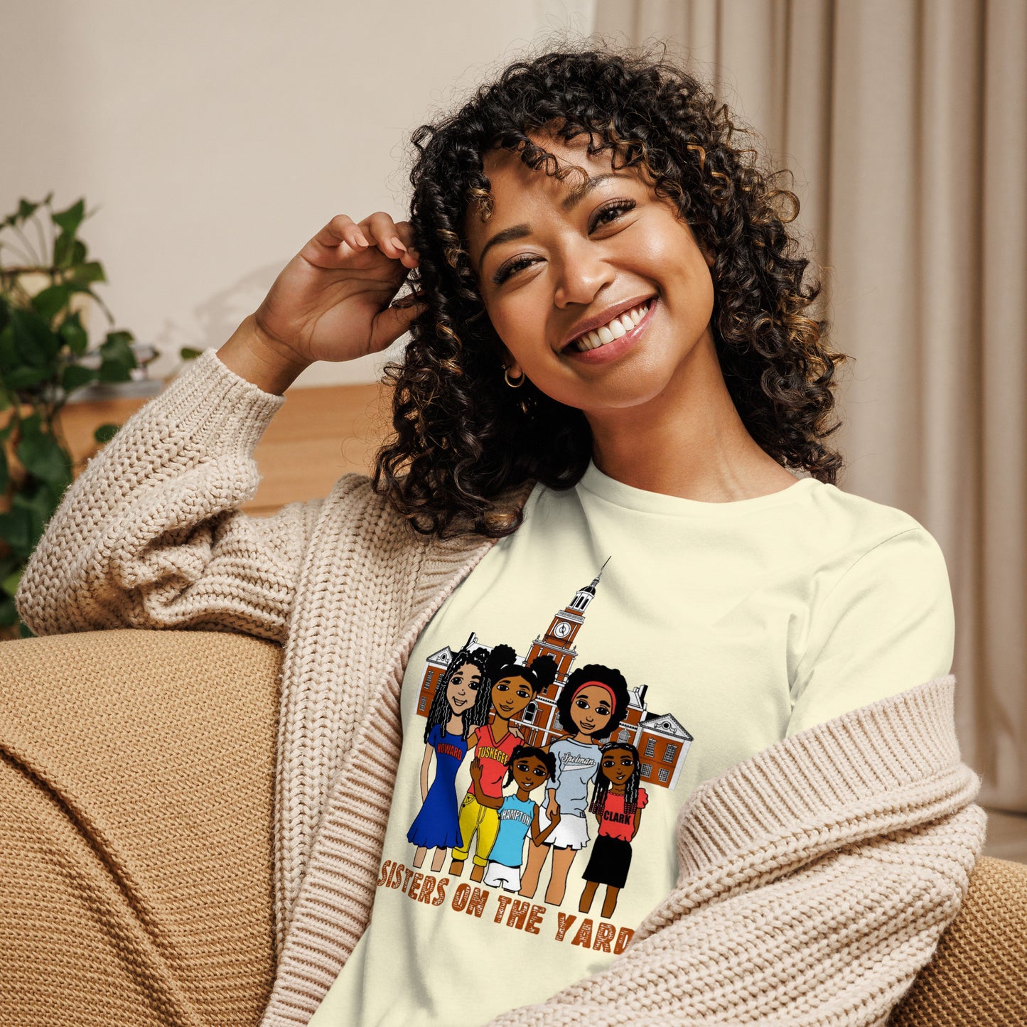 Sisters on the Yard, Adult T-Shirt | HBCU Pride