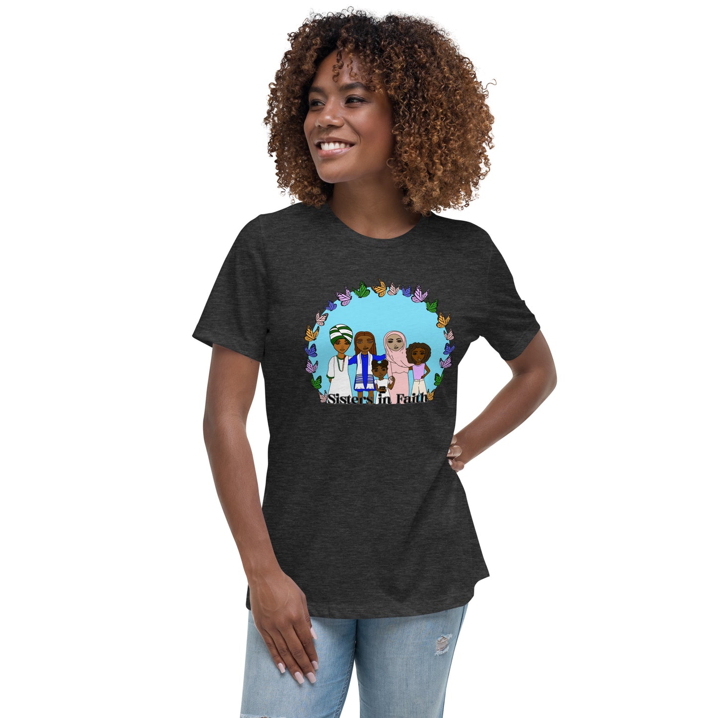 Sister in Faith, Adult T-Shirt | Celebrating diverse traditions of spirituality and religion