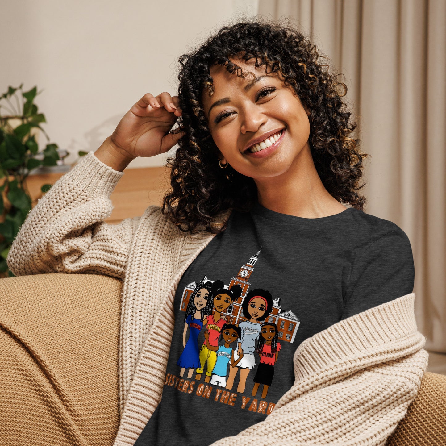 Sisters on the Yard, Adult T-Shirt | HBCU Pride