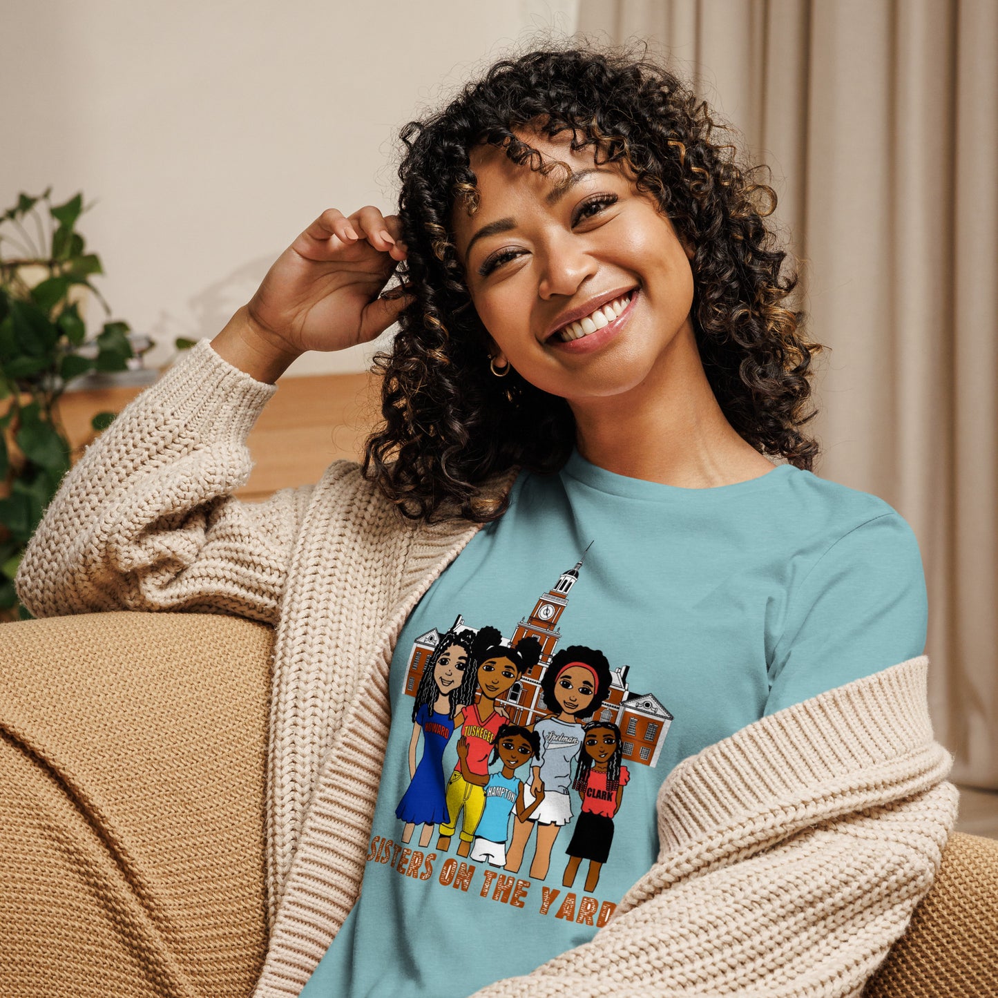 Sisters on the Yard, Adult T-Shirt | HBCU Pride