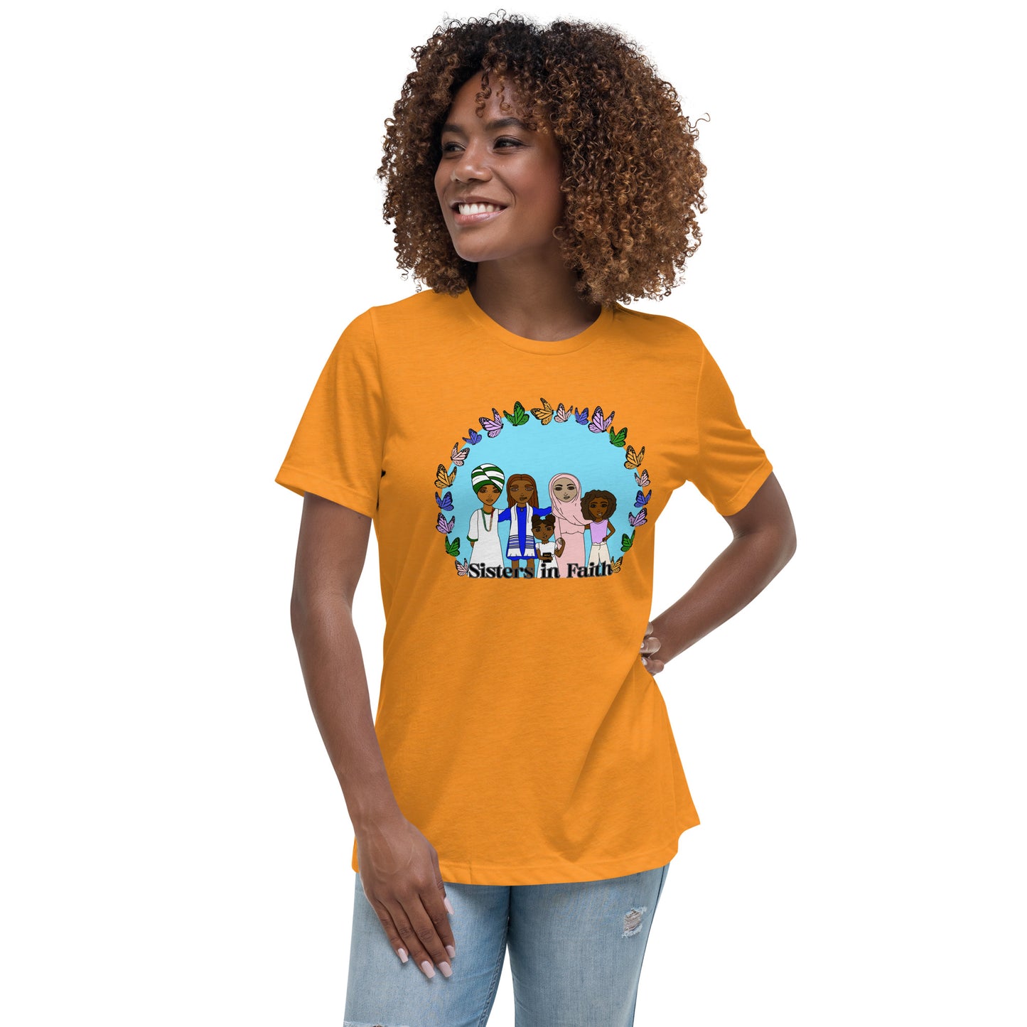 Sister in Faith, Adult T-Shirt | Celebrating diverse traditions of spirituality and religion