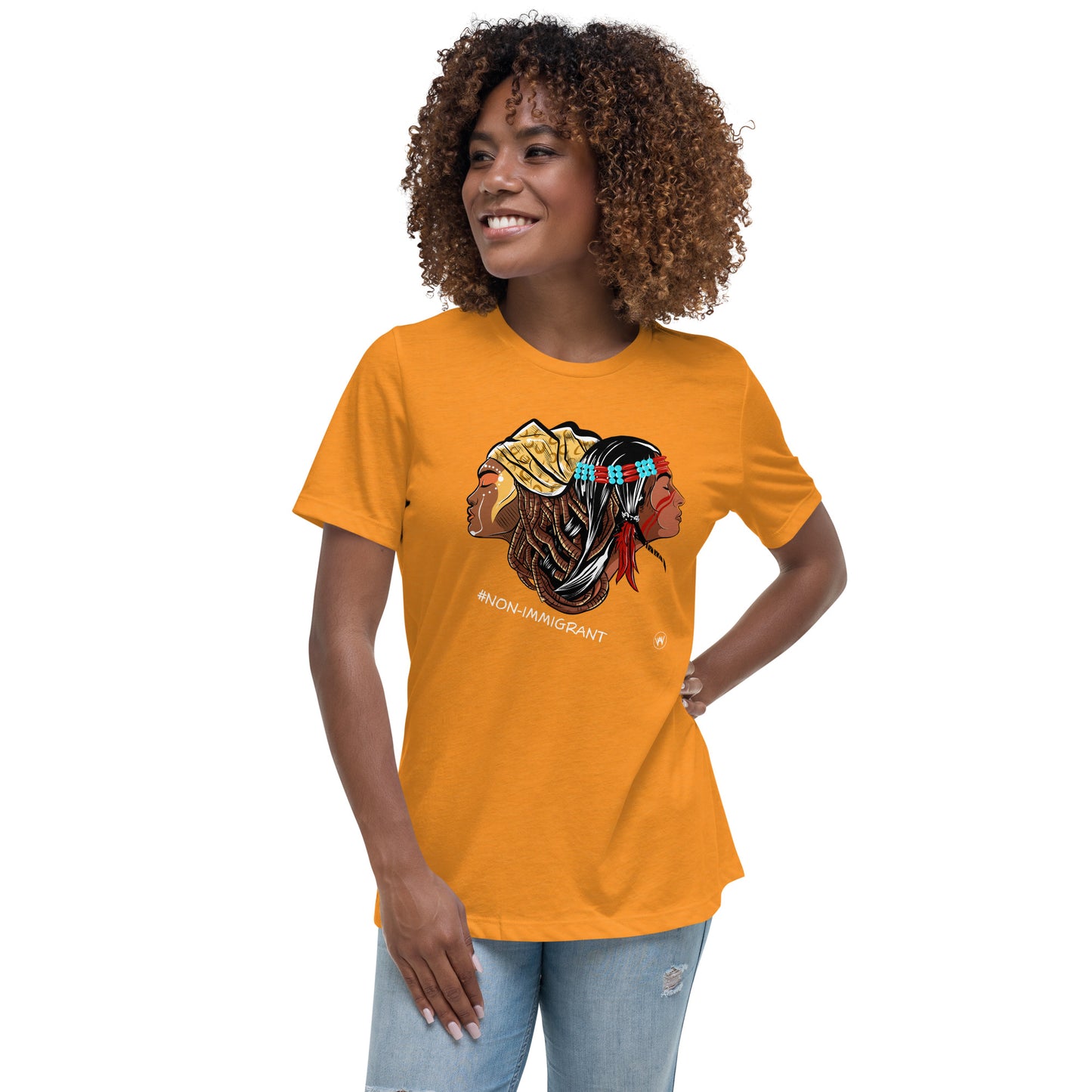 Non Immigrant Queen, Adult T-Shirt | Distinction for descendants of enslaved Africans