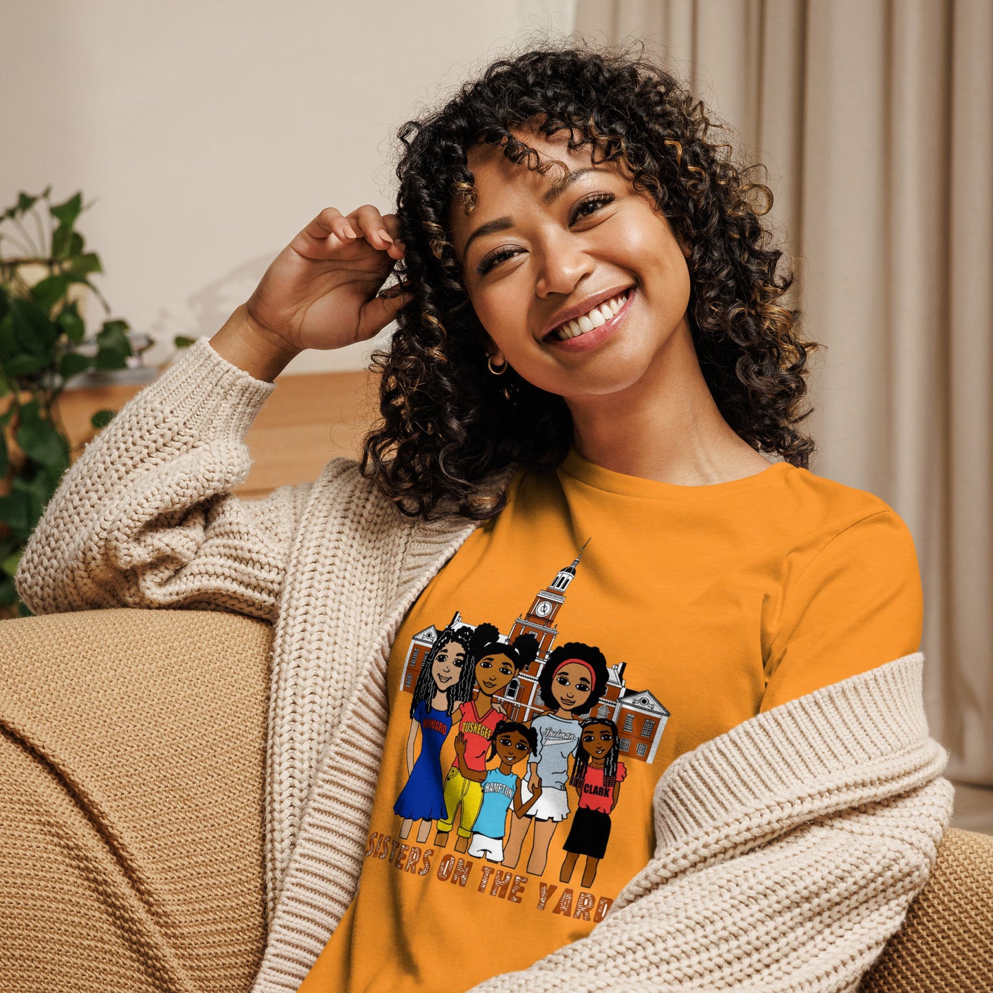 Sisters on the Yard, Adult T-Shirt | HBCU Pride