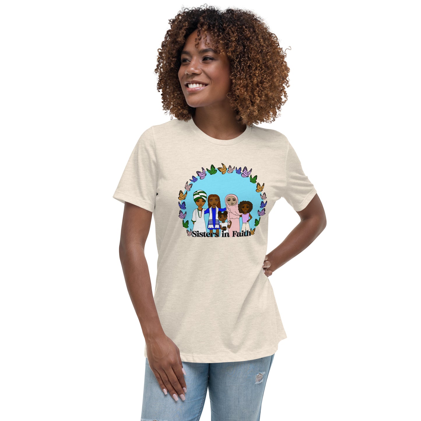 Sister in Faith, Adult T-Shirt | Celebrating diverse traditions of spirituality and religion