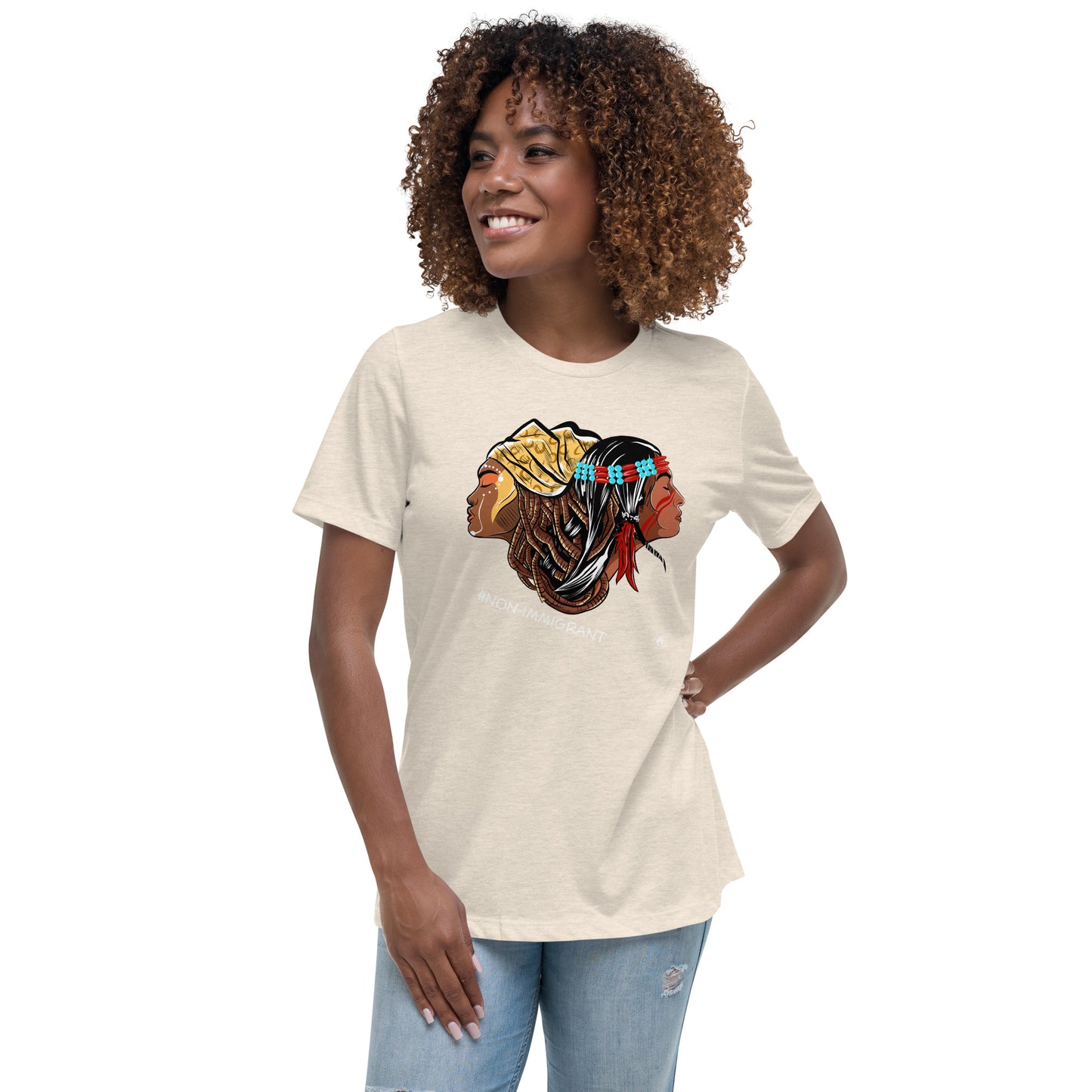 Non Immigrant Queen, Adult T-Shirt | Distinction for descendants of enslaved Africans