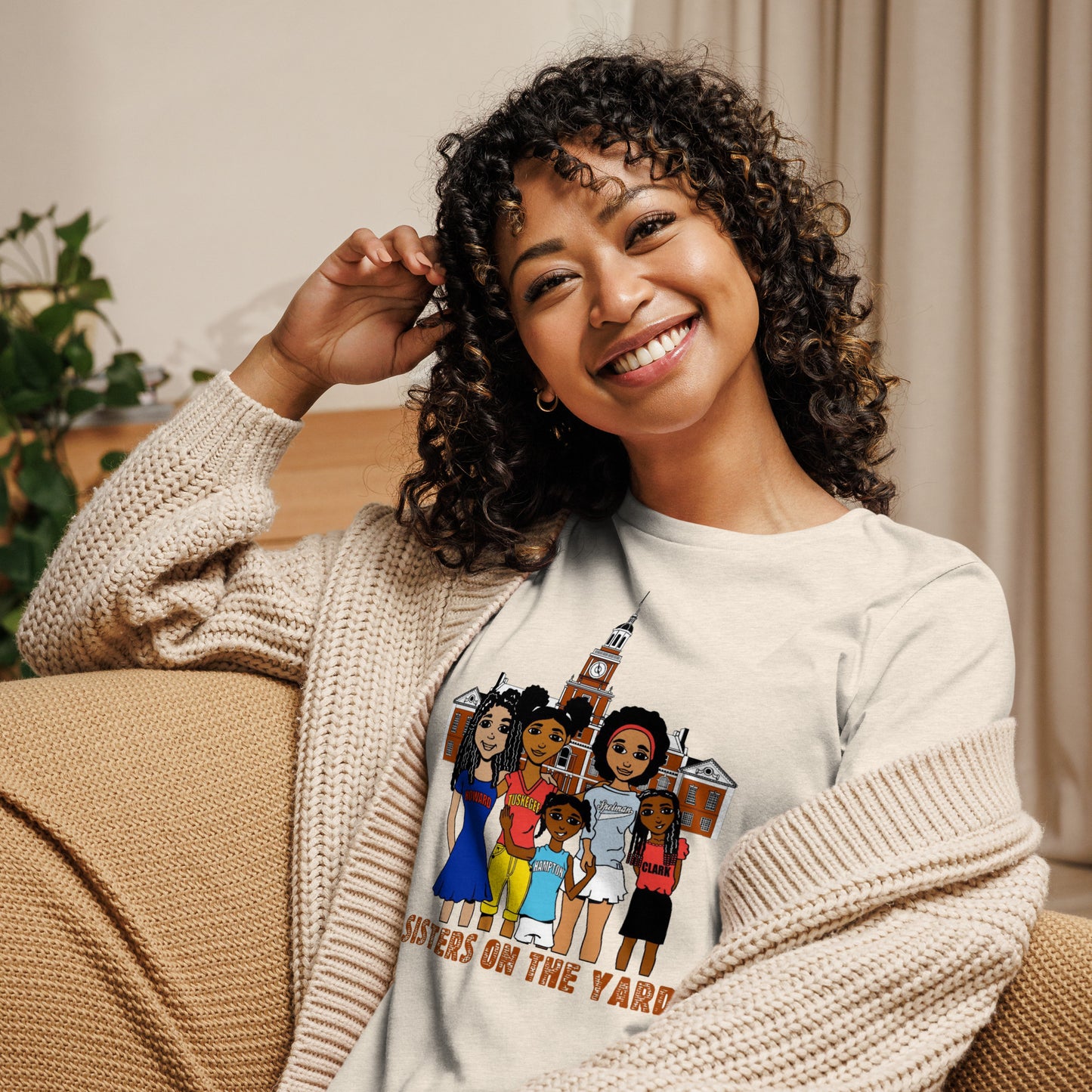 Sisters on the Yard, Adult T-Shirt | HBCU Pride