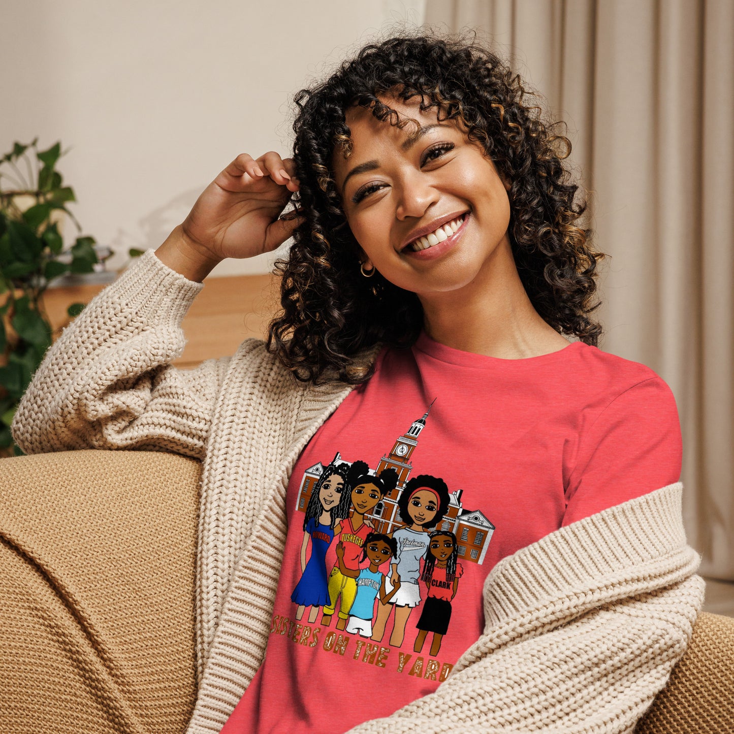 Sisters on the Yard, Adult T-Shirt | HBCU Pride