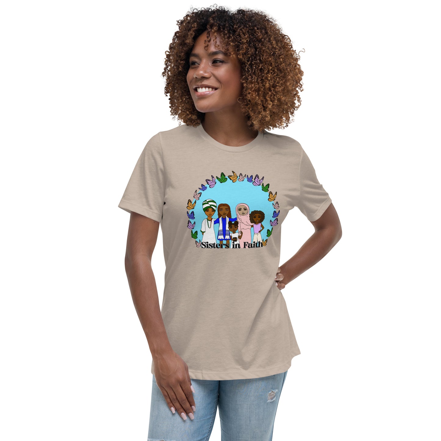 Sister in Faith, Adult T-Shirt | Celebrating diverse traditions of spirituality and religion