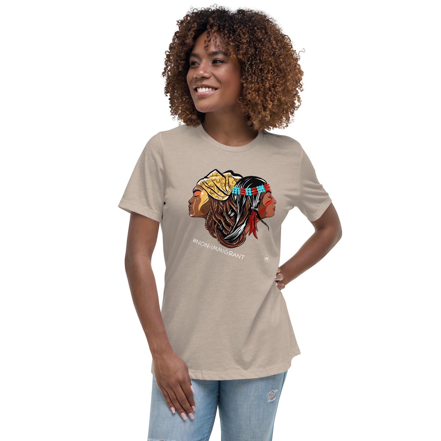 Non Immigrant Queen, Adult T-Shirt | Distinction for descendants of enslaved Africans