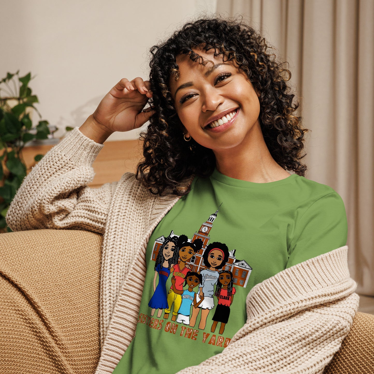 Sisters on the Yard, Adult T-Shirt | HBCU Pride