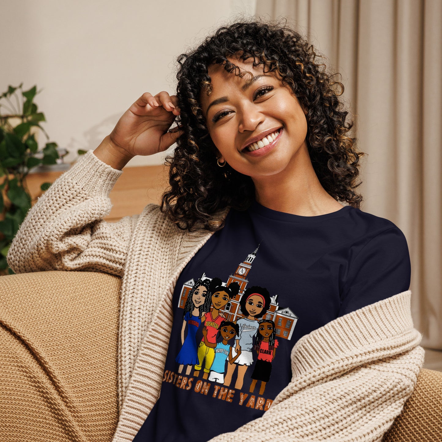 Sisters on the Yard, Adult T-Shirt | HBCU Pride