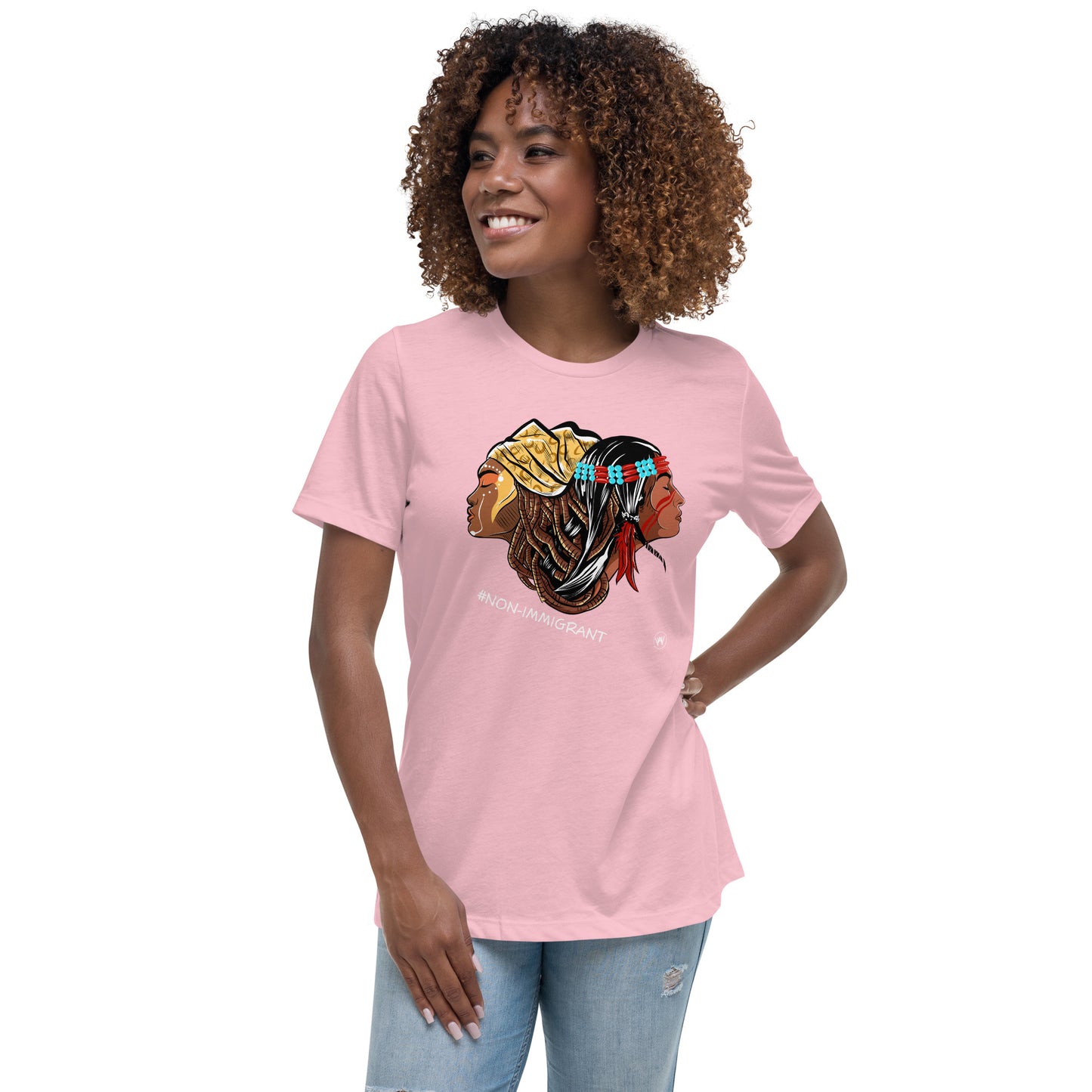 Non Immigrant Queen, Adult T-Shirt | Distinction for descendants of enslaved Africans