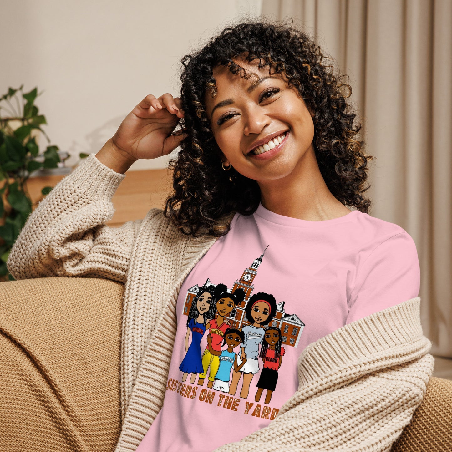 Sisters on the Yard, Adult T-Shirt | HBCU Pride