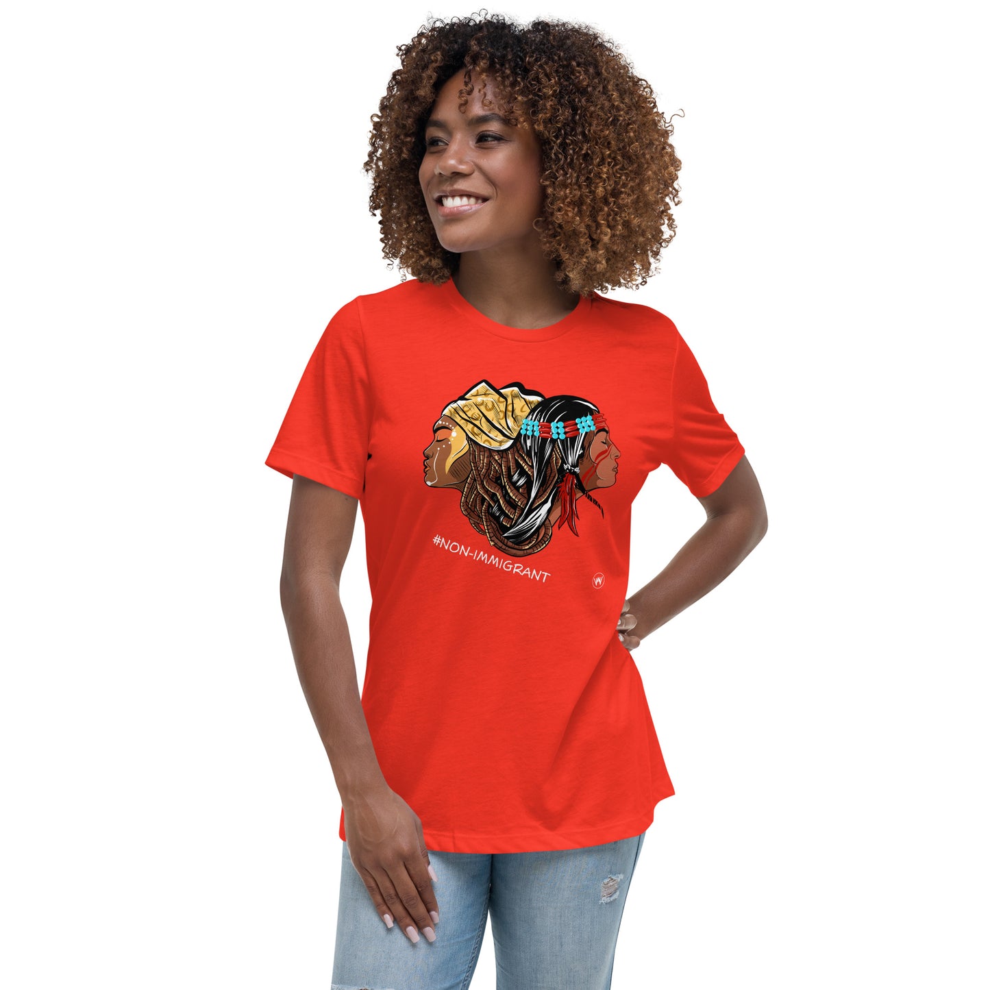 Non Immigrant Queen, Adult T-Shirt | Distinction for descendants of enslaved Africans