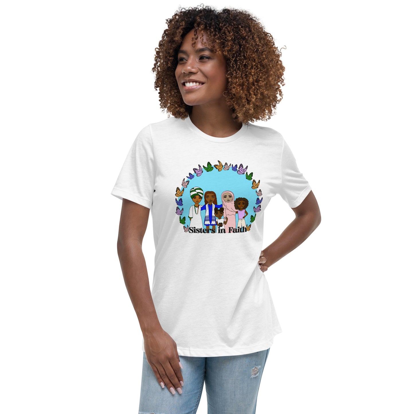 Sister in Faith, Adult T-Shirt | Celebrating diverse traditions of spirituality and religion