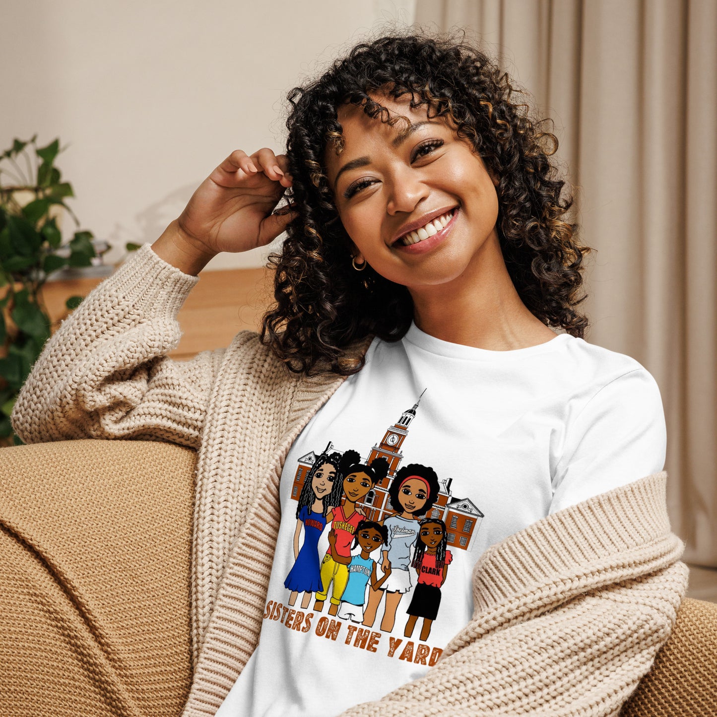 Sisters on the Yard, Adult T-Shirt | HBCU Pride