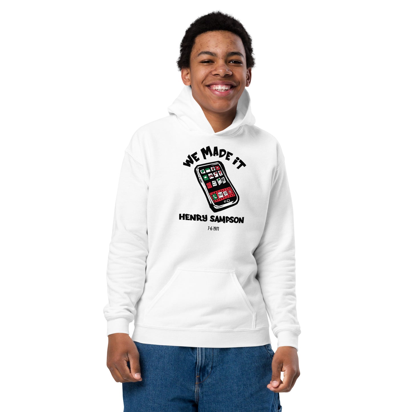 Youth Cell Phone hoodie