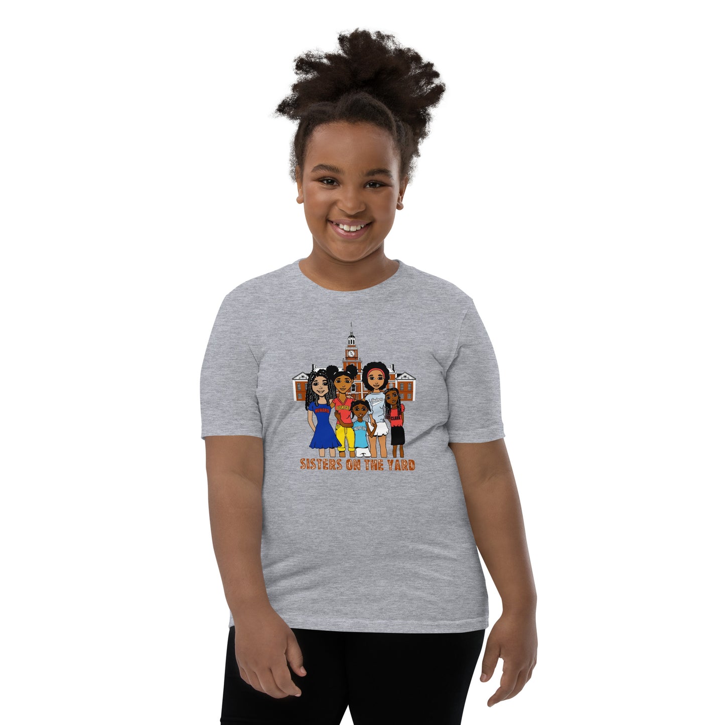 Sisters on the Yard, Youth T-Shirt | HBCU Pride