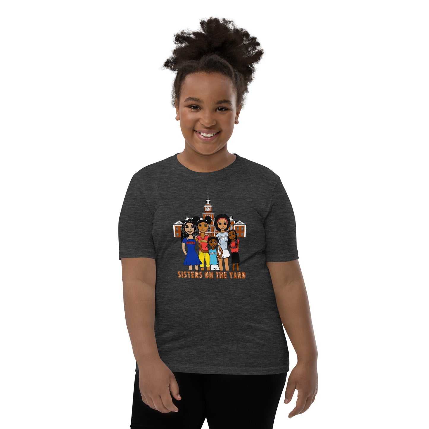 Sisters on the Yard, Youth T-Shirt | HBCU Pride