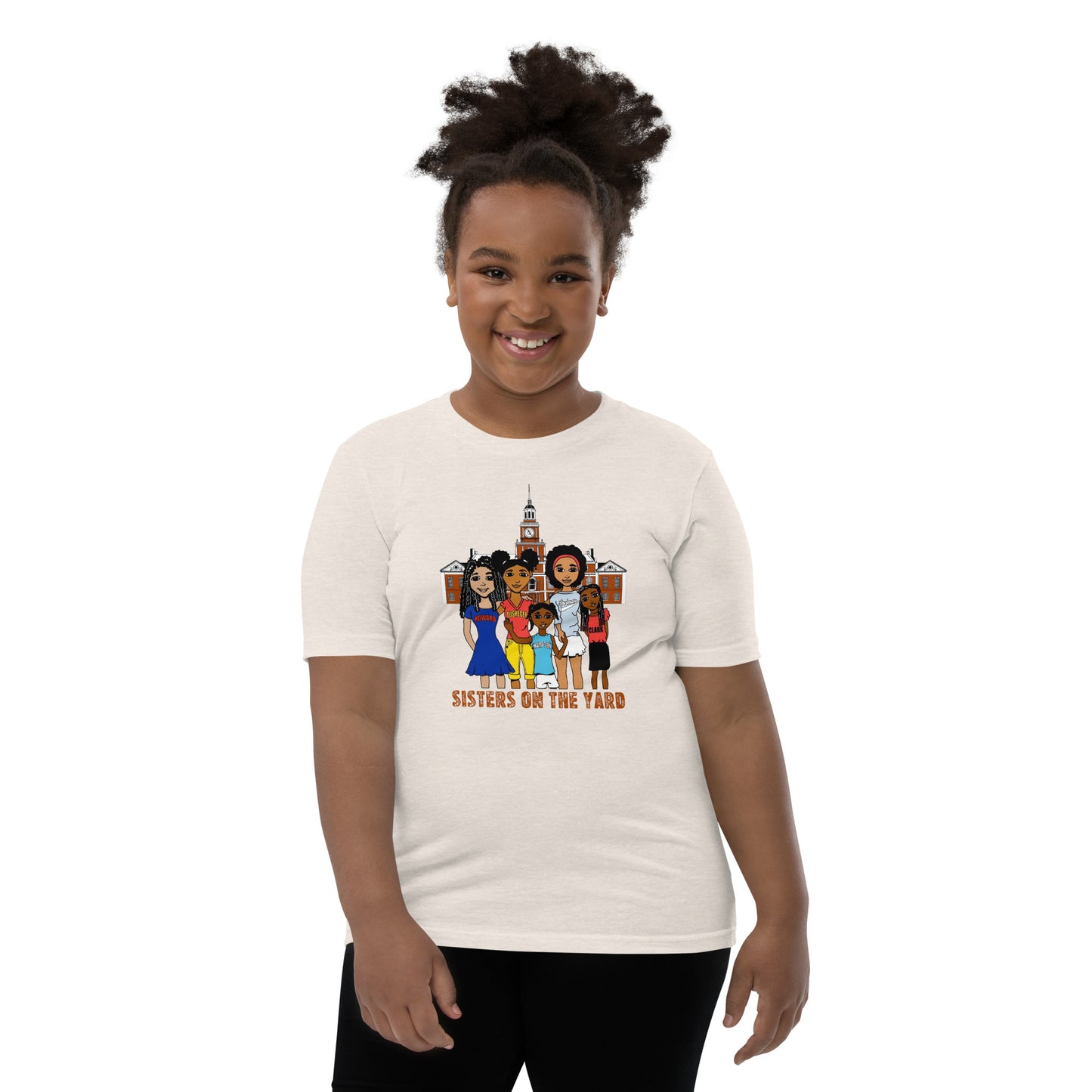 Sisters on the Yard, Youth T-Shirt | HBCU Pride