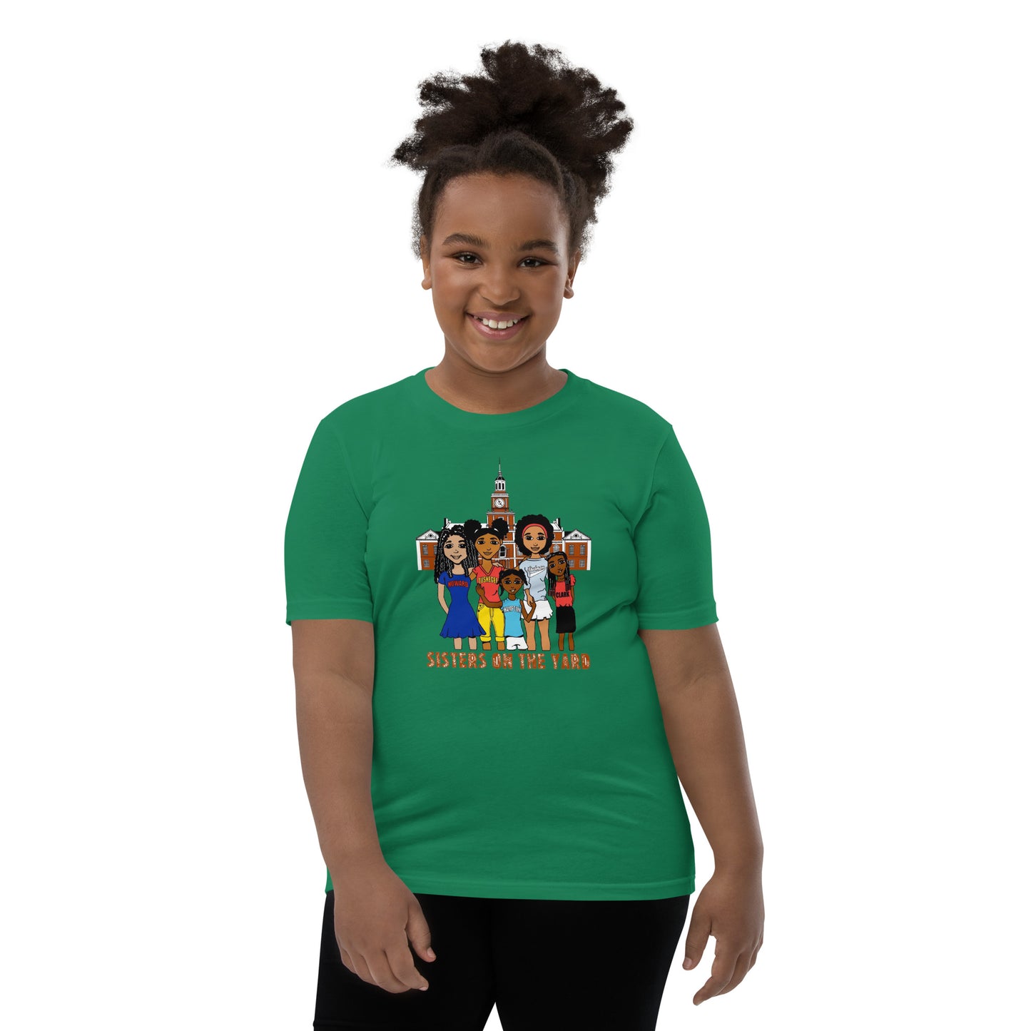 Sisters on the Yard, Youth T-Shirt | HBCU Pride