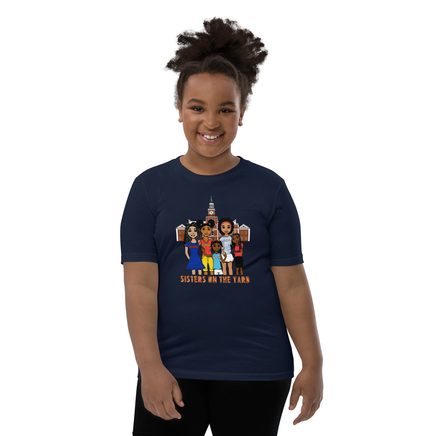 Sisters on the Yard, Youth T-Shirt | HBCU Pride