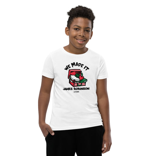 We Made It, Youth T-Shirt | James Robinson Lunch Pail