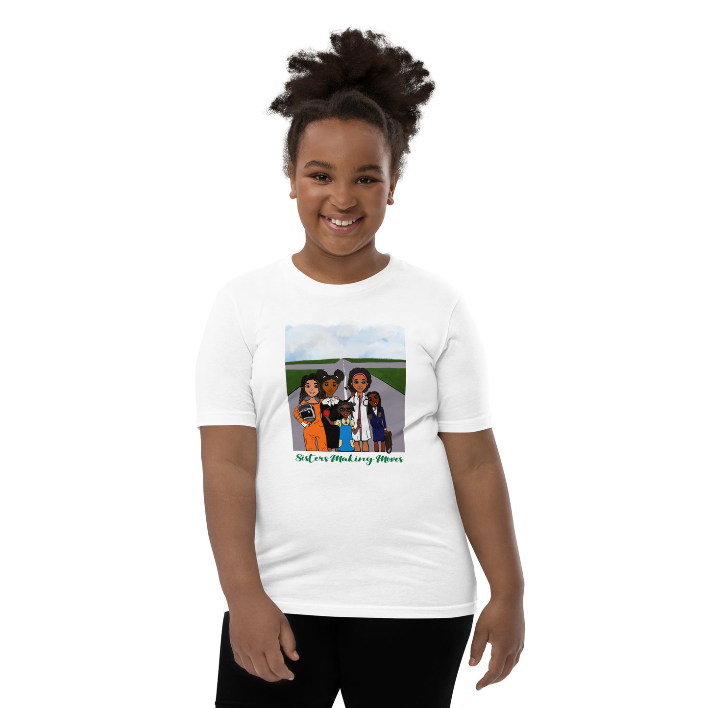 Sisters Making Moves, Youth T-Shirt| Igniting the Entrepreneurial Spirit