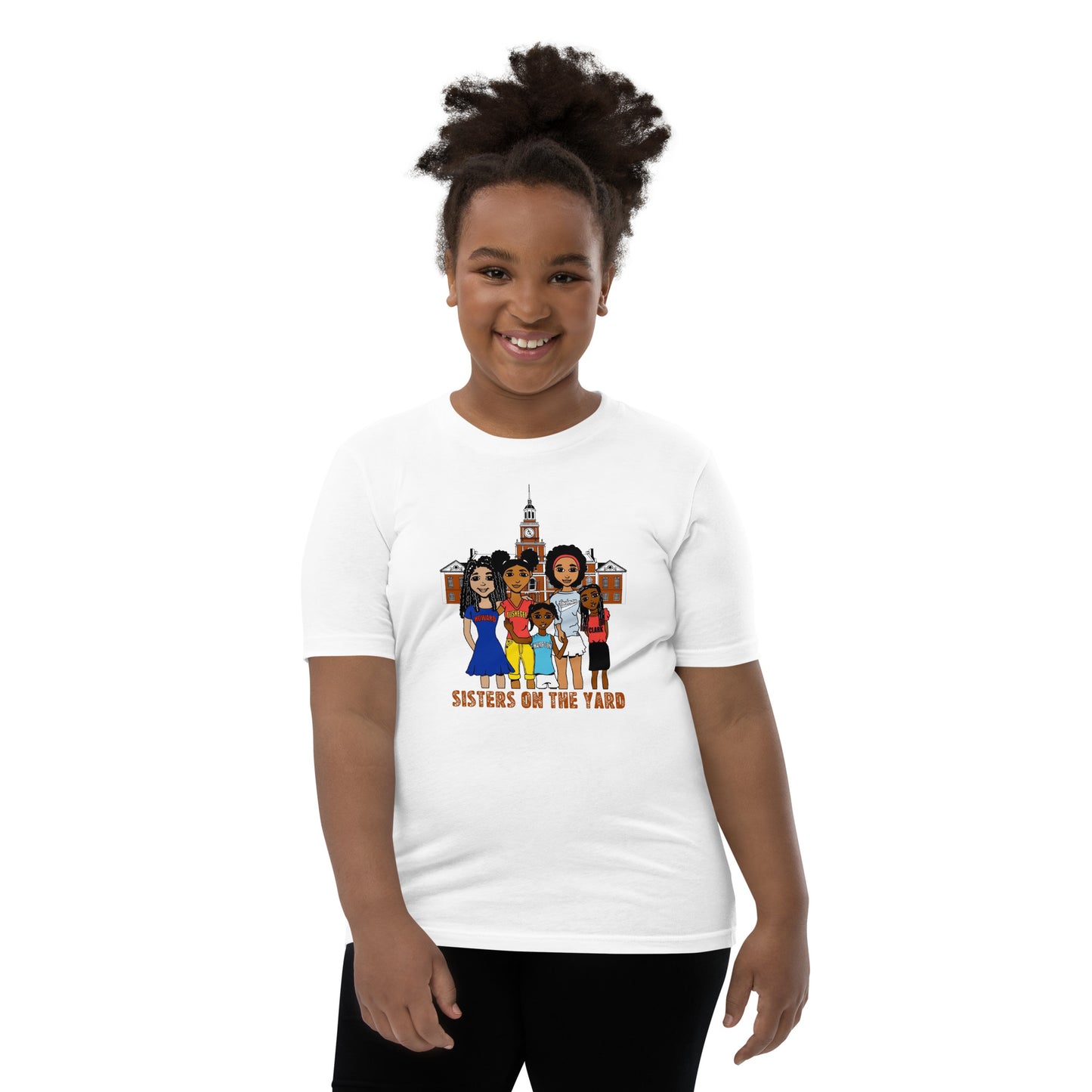 Sisters on the Yard, Youth T-Shirt | HBCU Pride